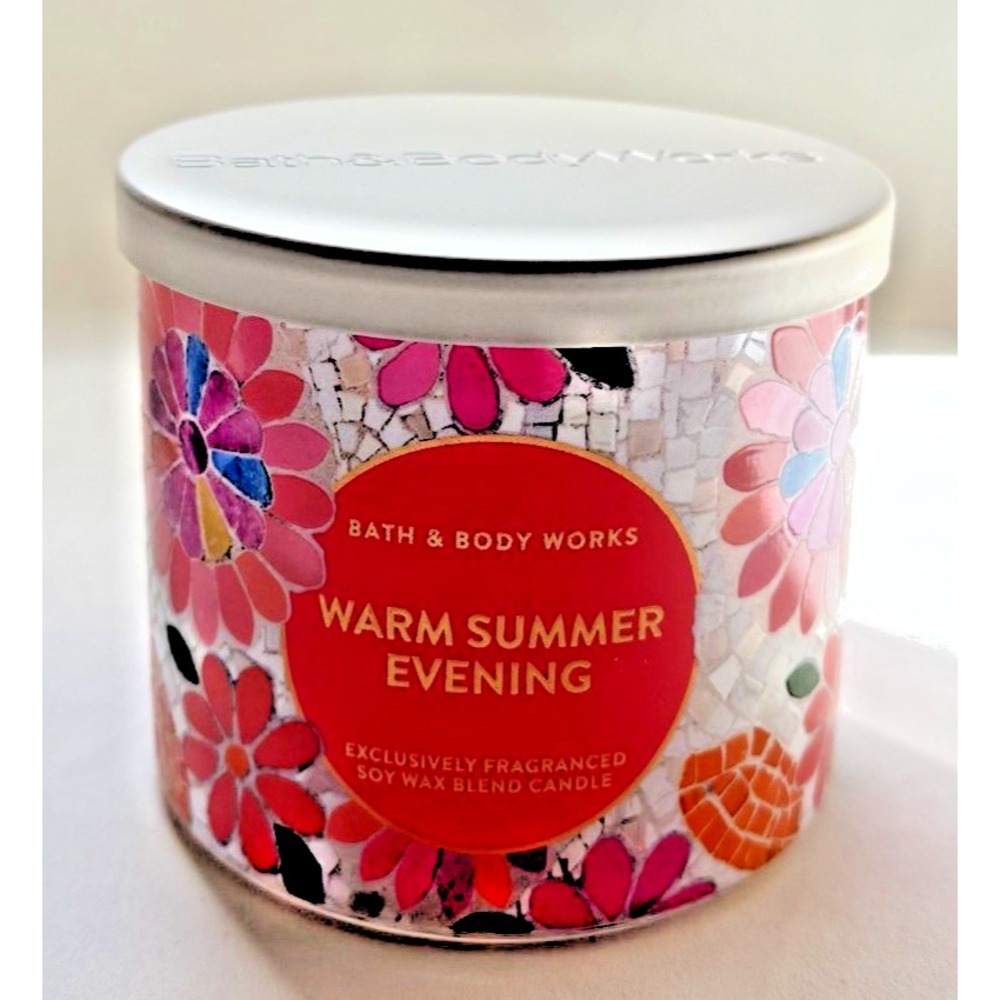 Bath & Body Works 3-Wick Candle Warm Summer Evening 14.5 oz